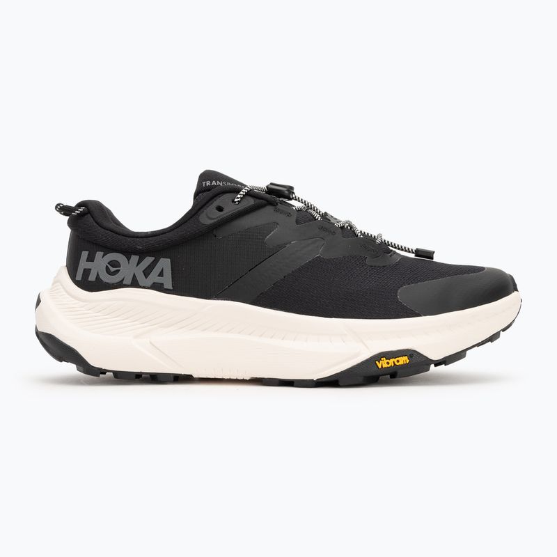 Men's running shoes HOKA Transport black/alabaster 2