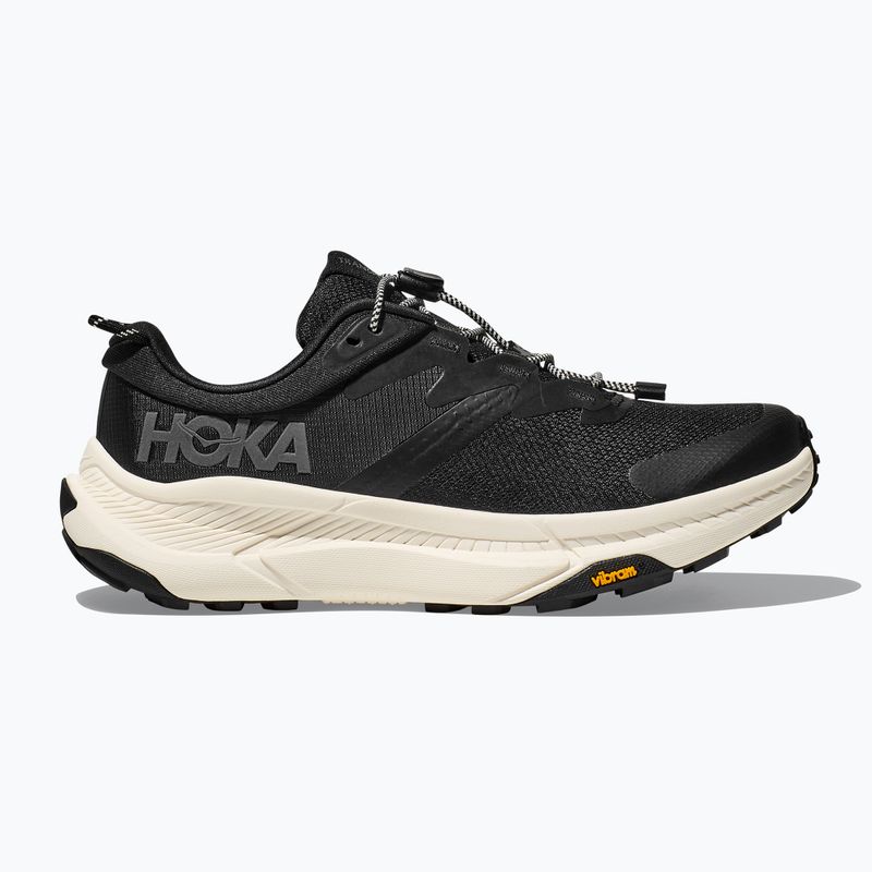 Men's running shoes HOKA Transport black/alabaster 2