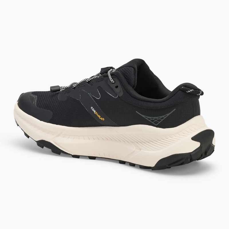 Women's running shoes HOKA Transport black/alabaster 3
