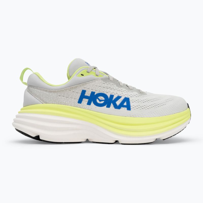 Men's running shoes HOKA Bondi 8 stardust/lettuce 2