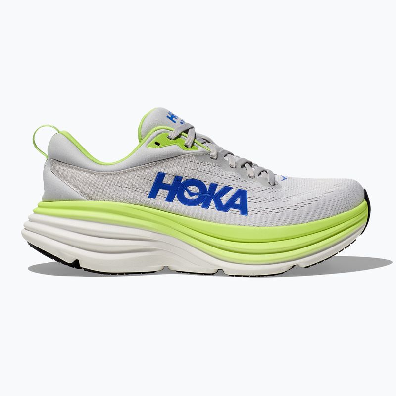 Men's running shoes HOKA Bondi 8 stardust/lettuce 8