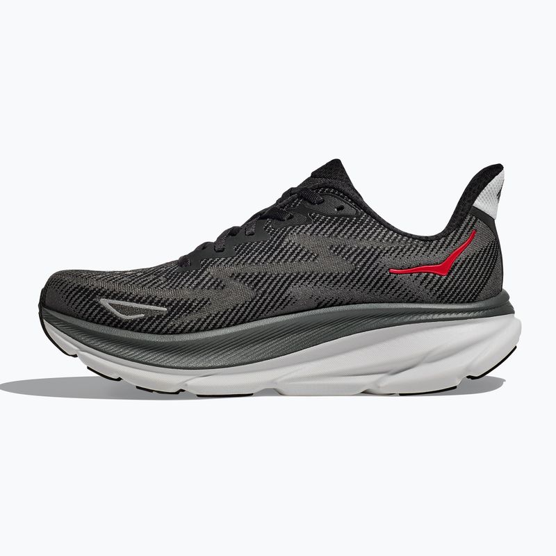 Men's running shoes HOKA Clifton 9 black/outer orbit 3