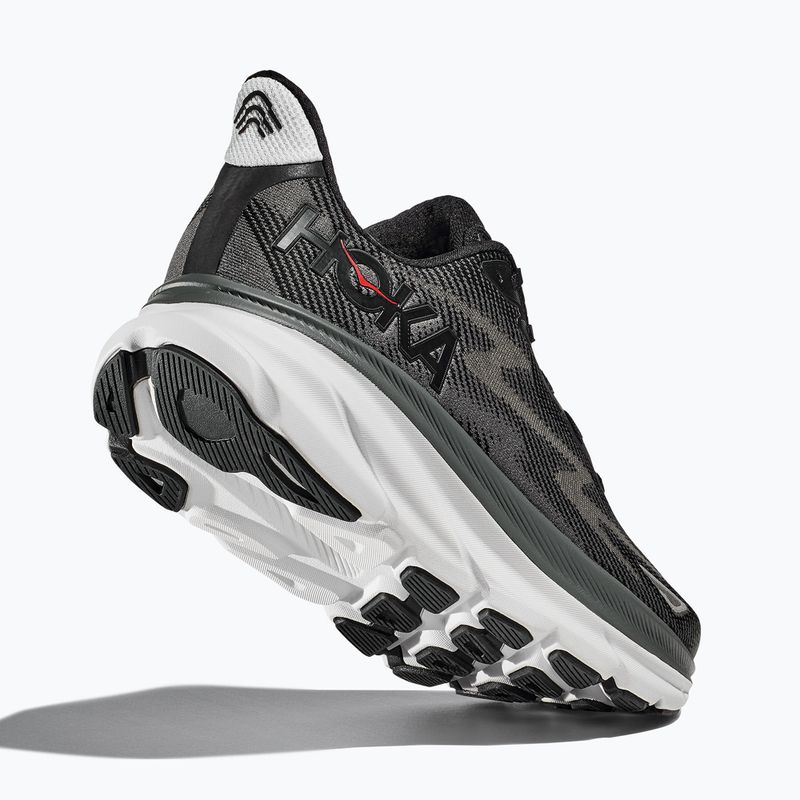 Men's running shoes HOKA Clifton 9 black/outer orbit 5
