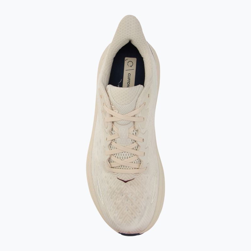 HOKA men's running shoes Clifton 9 oat milk/alabaster 5