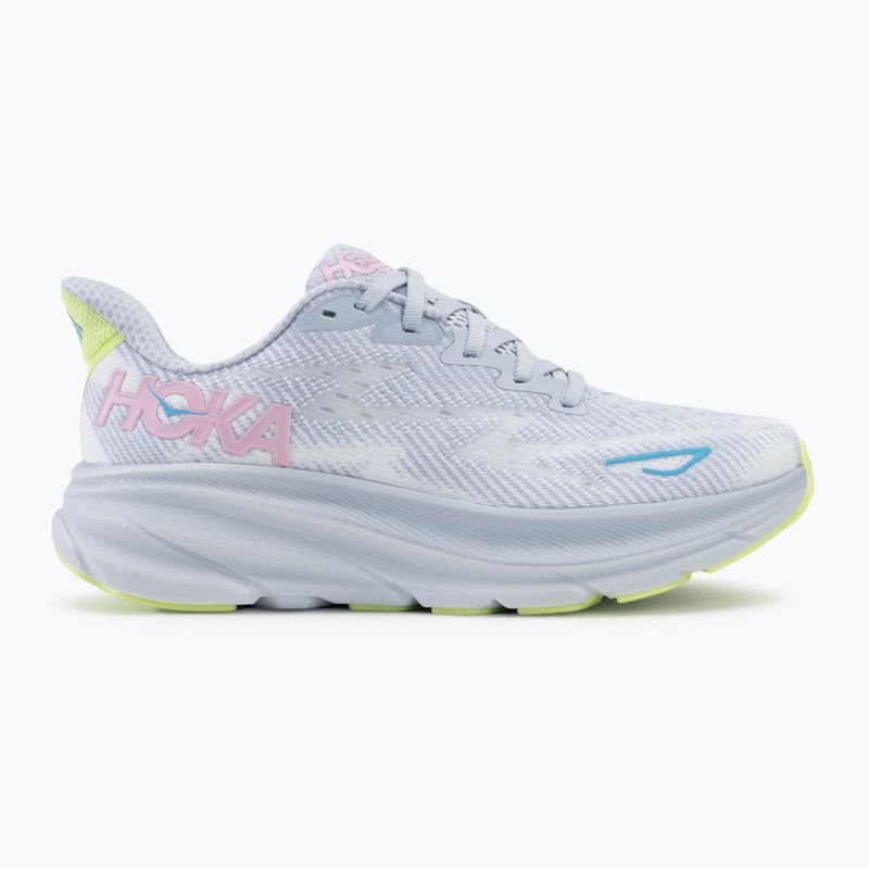 Women's running shoes HOKA Clifton 9 gull/sea ice 2