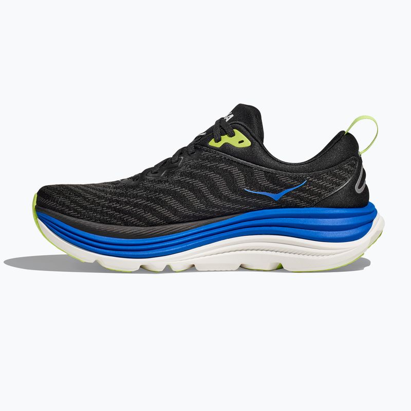 Men's running shoes HOKA Gaviota 5 black/electric cobalt 10