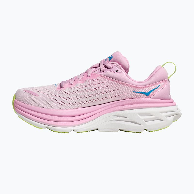 Women's running shoes HOKA Bondi 8 pink twilight/waterpark 10