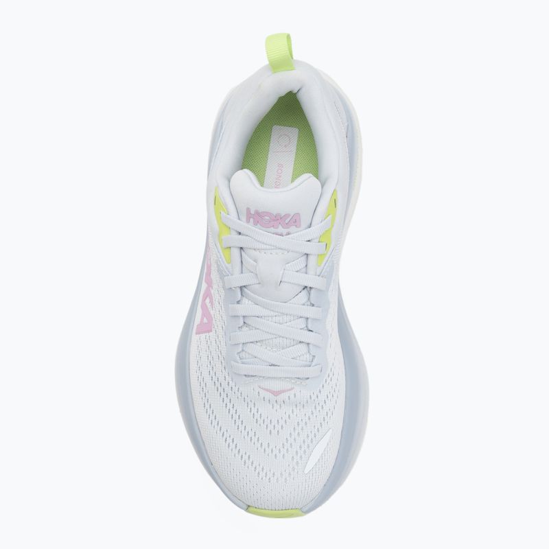 Women's running shoes HOKA Bondi 8 sea ice/pink twilight 5
