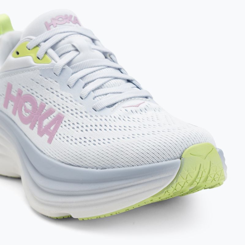 Women's running shoes HOKA Bondi 8 sea ice/pink twilight 7