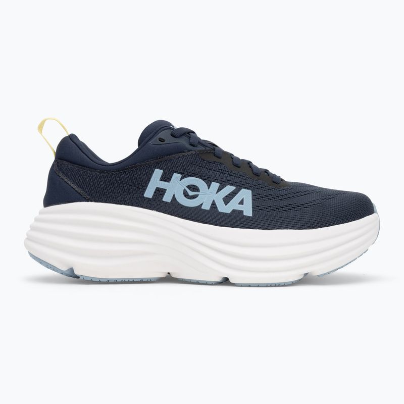 Women's running shoes HOKA Bondi 8 varsity navy/white 2