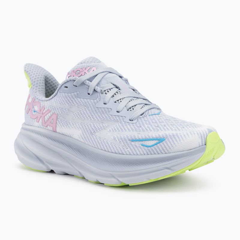 Women's running shoes HOKA Clifton 9 Wide gull/sea ice