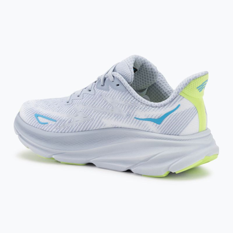 Women's running shoes HOKA Clifton 9 Wide gull/sea ice 3