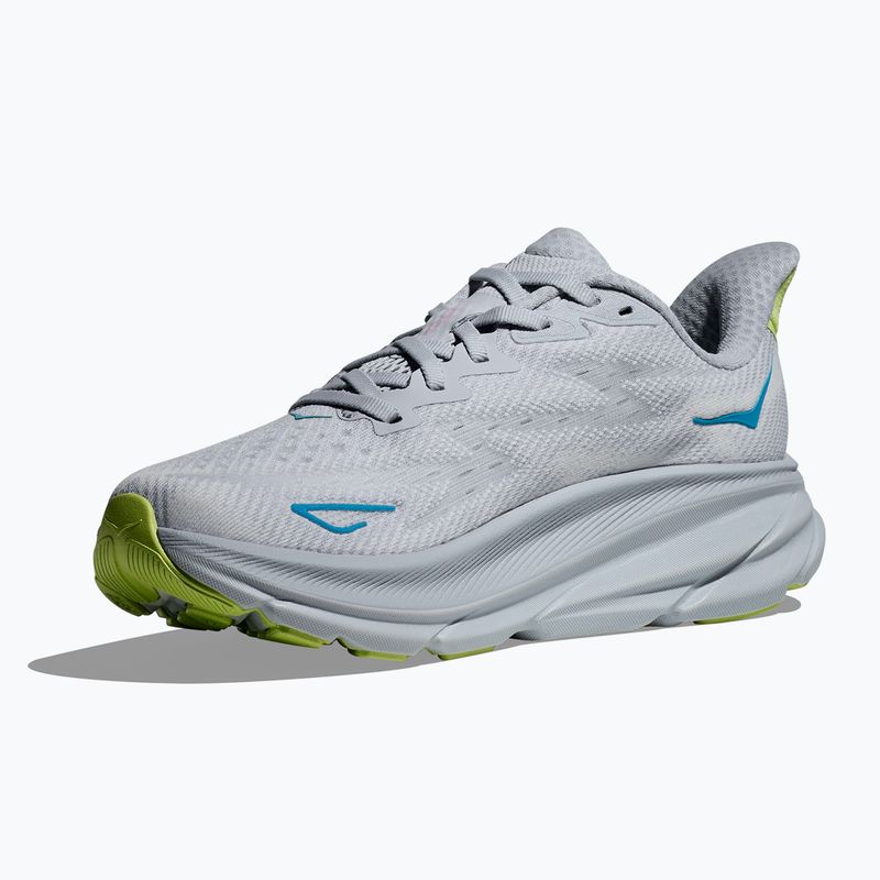 Women's running shoes HOKA Clifton 9 Wide gull/sea ice 12