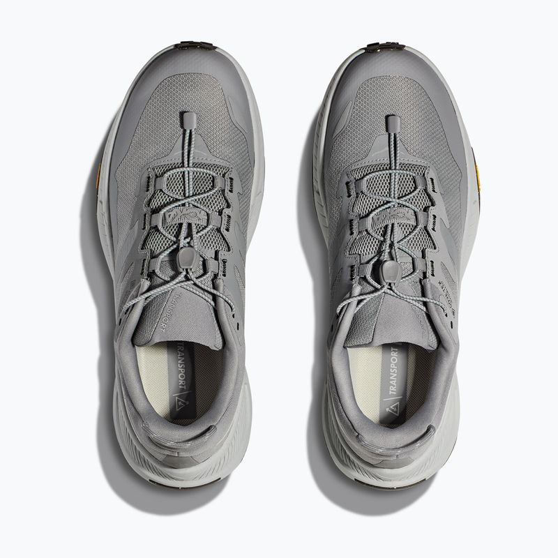 Men's shoes HOKA Transport GTX galactic grey/stardust 8