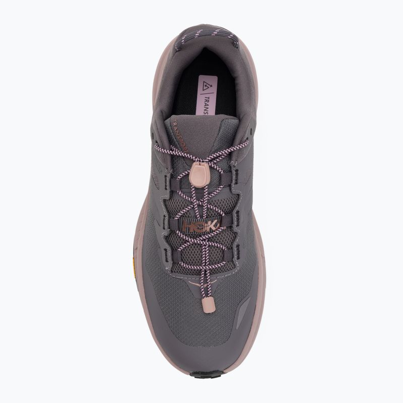 Women's boots HOKA Transport GTX galaxy/quartzite 5