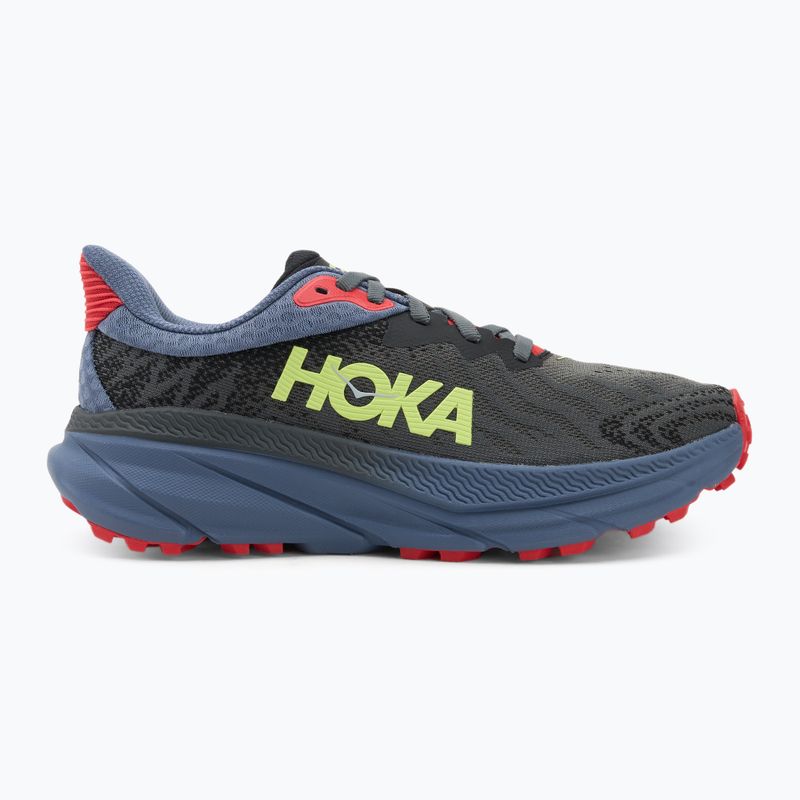 Women's running shoes HOKA Challenger ATR 7 obsidian/anchor 2