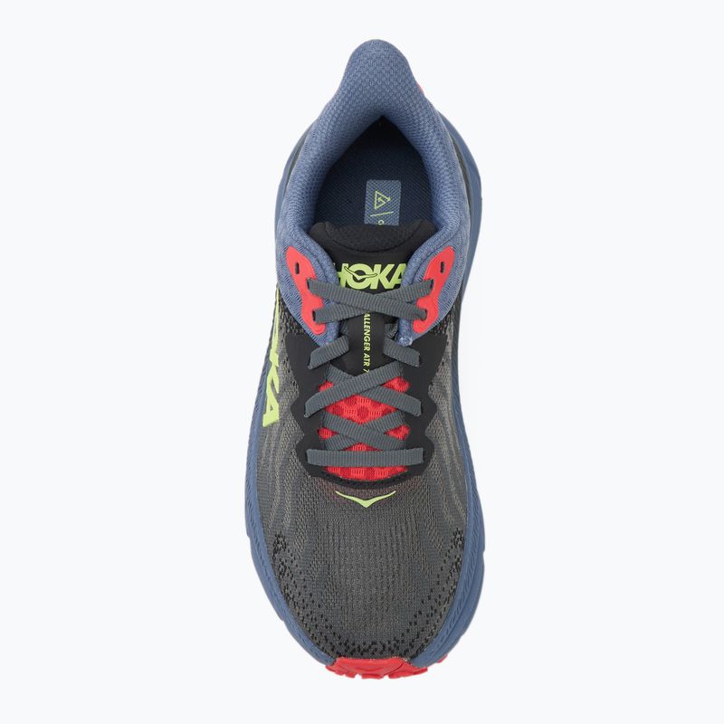 Women's running shoes HOKA Challenger ATR 7 obsidian/anchor 5