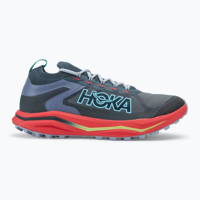 Men's running shoes HOKA Zinal 2 stormy skies/cerise 2