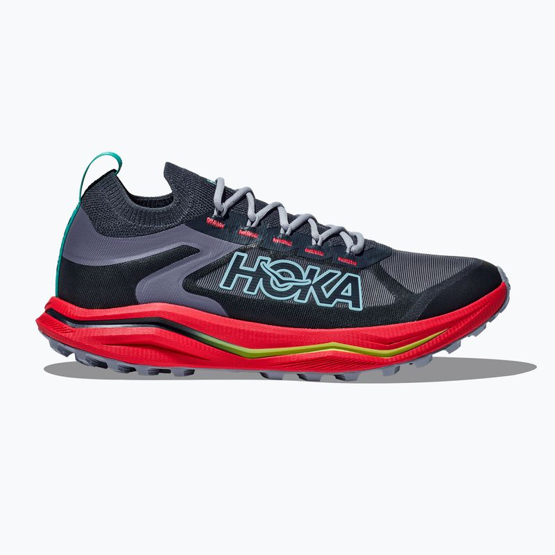 Men's running shoes HOKA Zinal 2 stormy skies/cerise 9