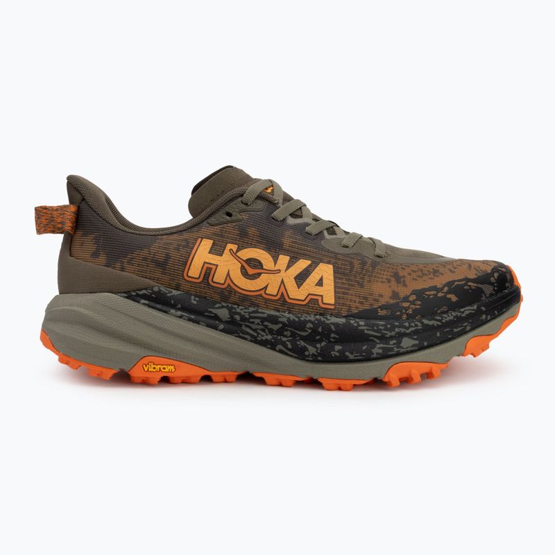 HOKA Speedgoat 6 men's running shoes anique olive/squash 2