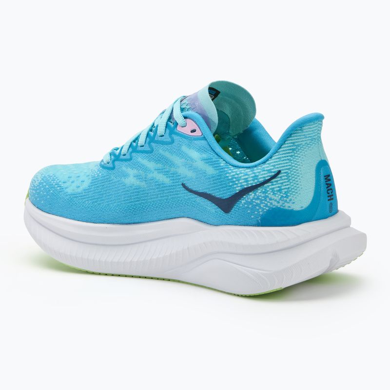 Women's running shoes HOKA Mach 6 cloudless/waterpark 3