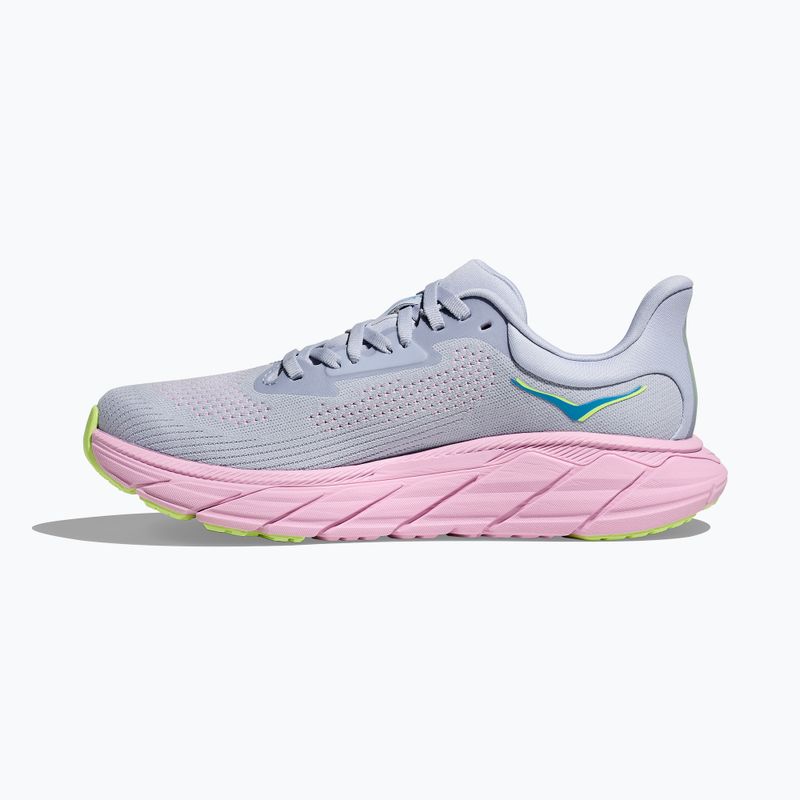 Women's running shoes HOKA Arahi 7 gull/pink twilight 10