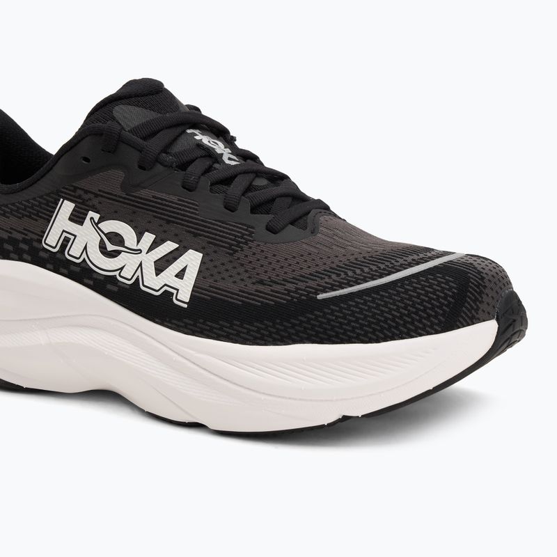 Men's running shoes HOKA Skyflow Wide black/white 7