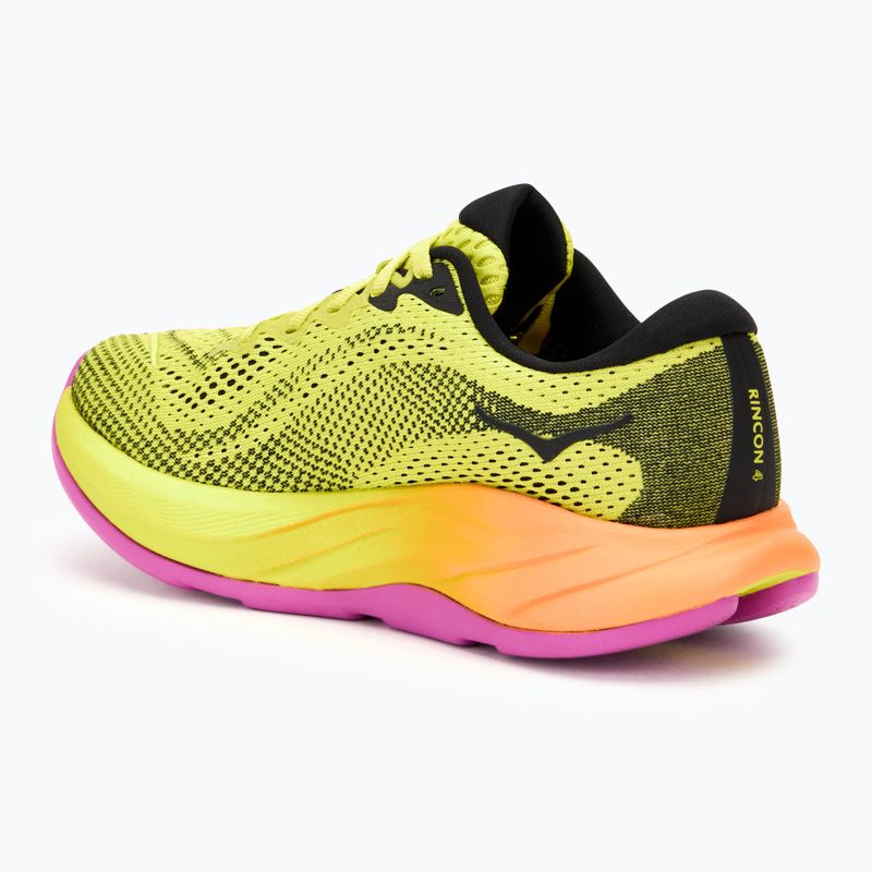 Women's running shoes HOKA Rincon 4 hoka citrus/black 3