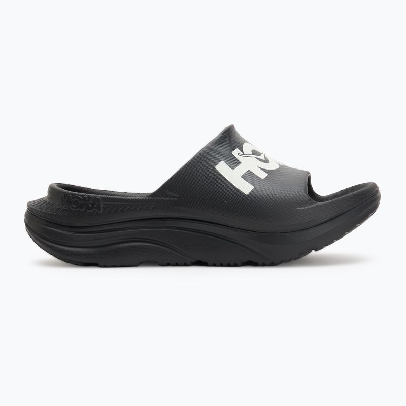 HOKA Ora Athletic Slide black/white 2