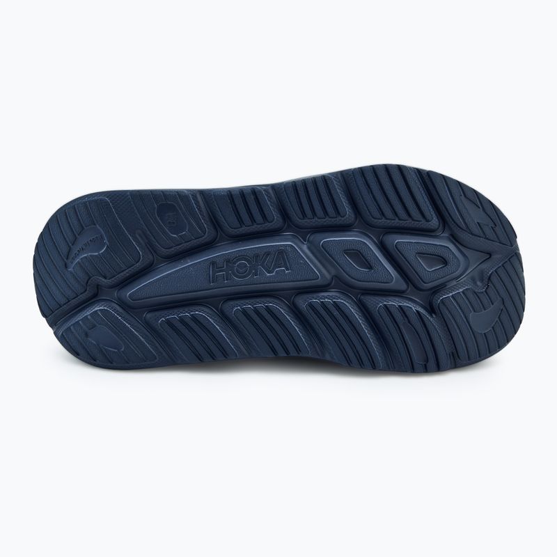 HOKA Ora Athletic Slide varsity navy/white 4