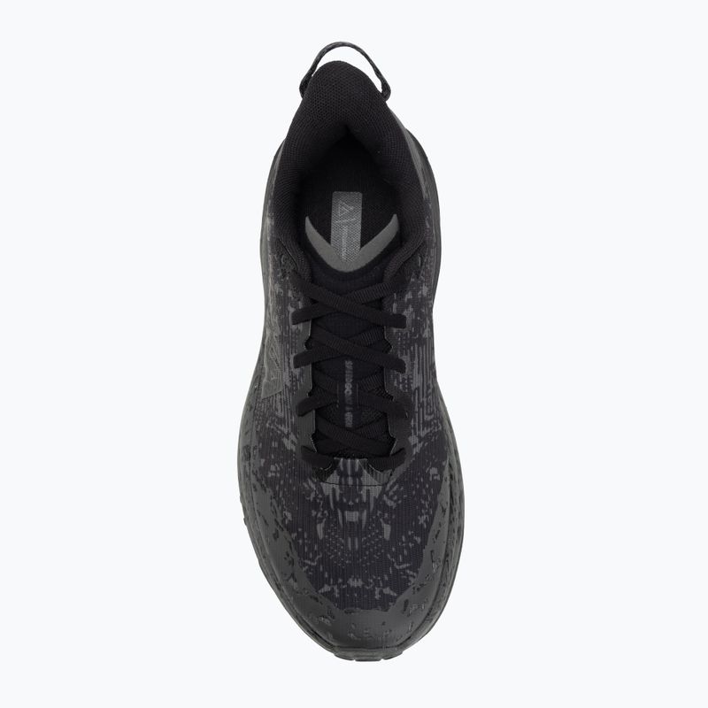 Women's running shoes HOKA Speedgoat 6 GTX Wide black/alabaster 5