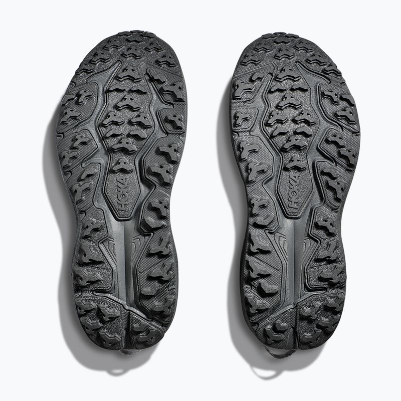 HOKA Speedgoat 6 galactic grey/hoka blue children's running shoes 7