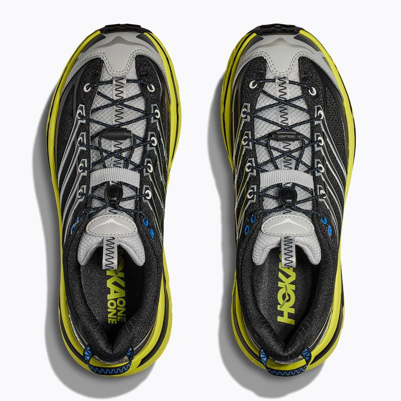 Shoes HOKA Mafate Three 2 black/hoka citrus 8