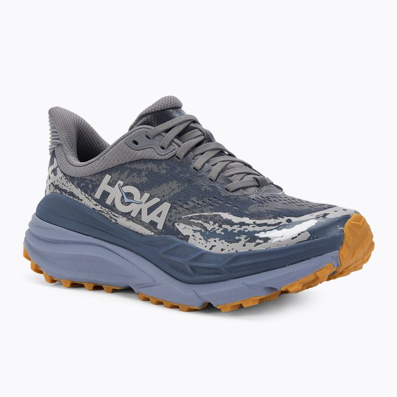 Men's running shoes HOKA Stinson 7 satellite grey/varsity navy