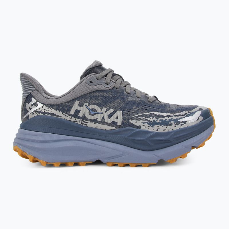 Men's running shoes HOKA Stinson 7 satellite grey/varsity navy 2