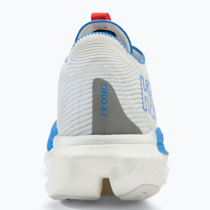 HOKA Cielo X1 white/virtual blue running shoes 6