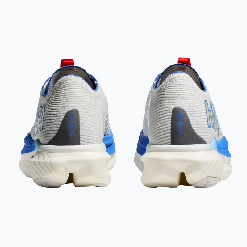 HOKA Cielo X1 white/virtual blue running shoes 11