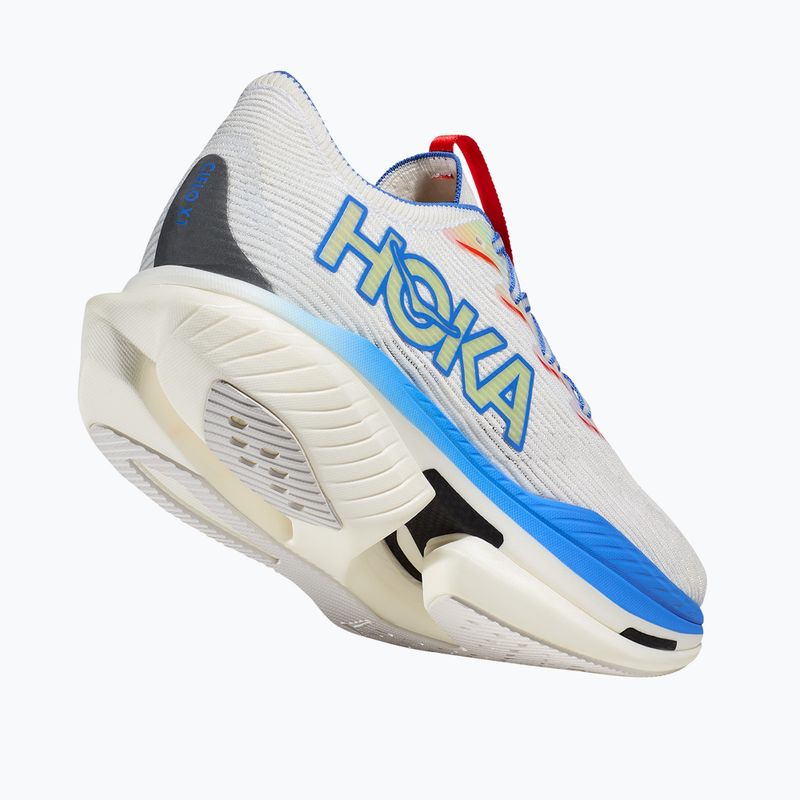 HOKA Cielo X1 white/virtual blue running shoes 13
