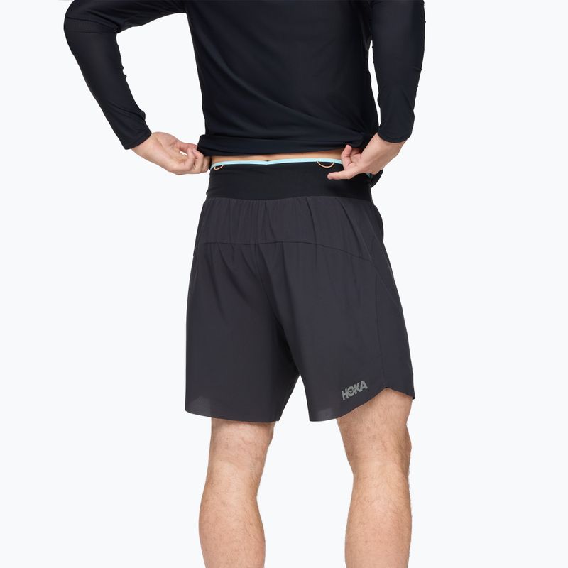 Men's running shorts HOKA Skyglide black 2