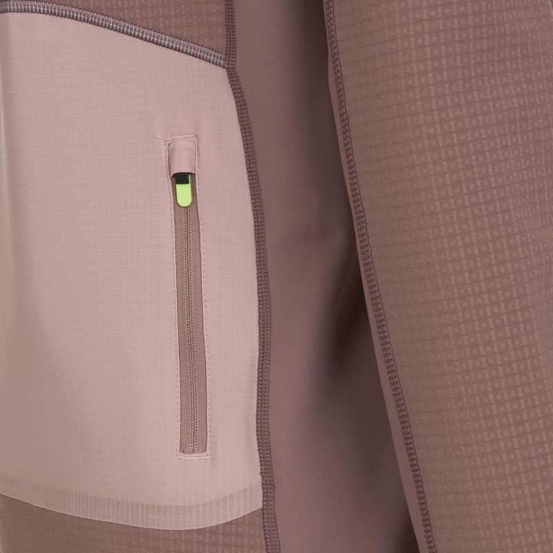 Women's running sweatshirt HOKA Sky Glow Half Zip smokey quartz 6