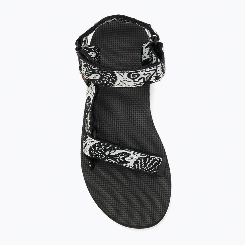 Women's sandals Teva Original Universal sirena black / white 5