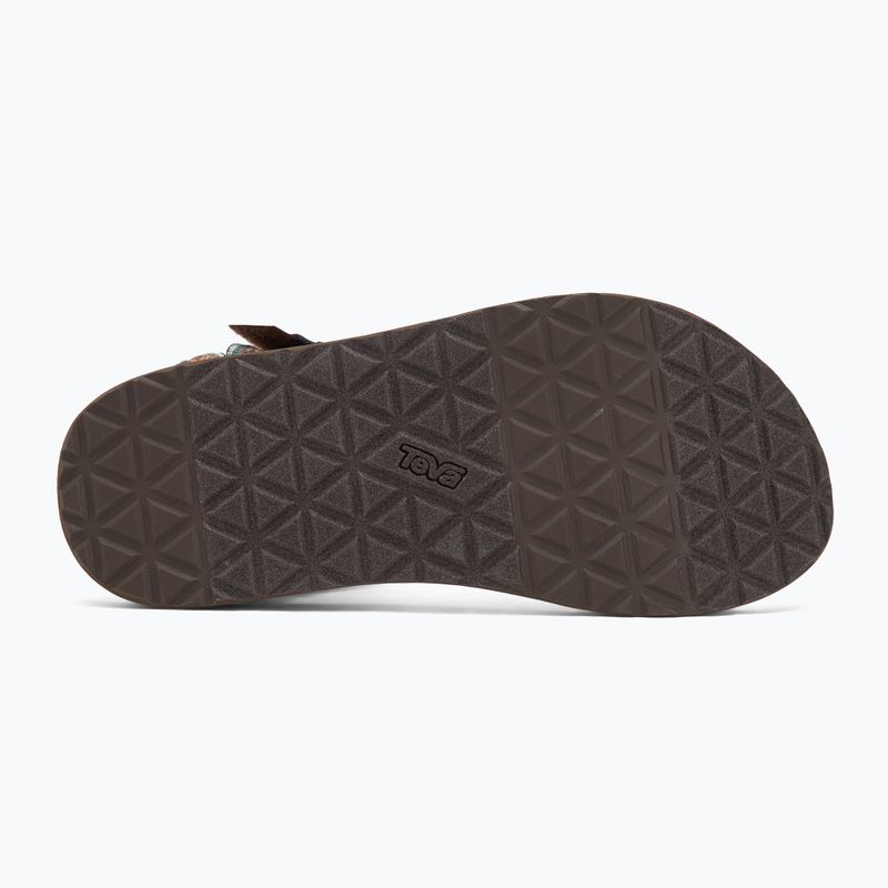 Teva Original Universal desert mosaic/chocolate brown men's sandals 4