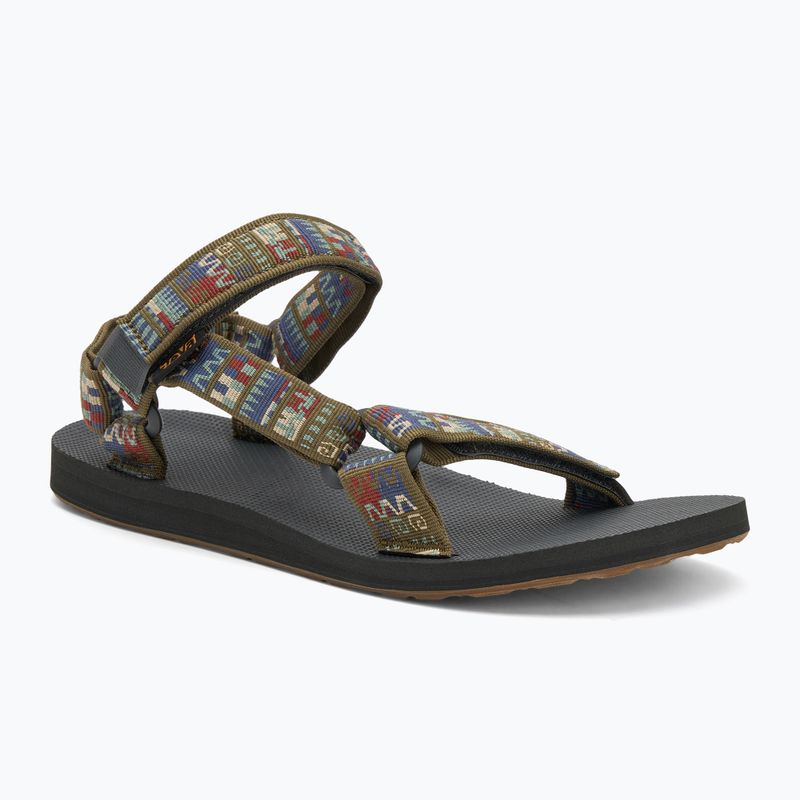 Men's Teva Original Universal geo mashup olive sandals
