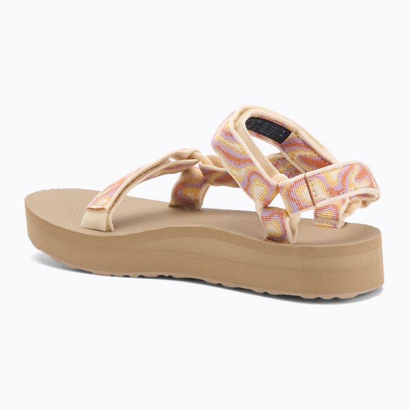 Teva Midform Universal women's sandals neon fade coconut 3