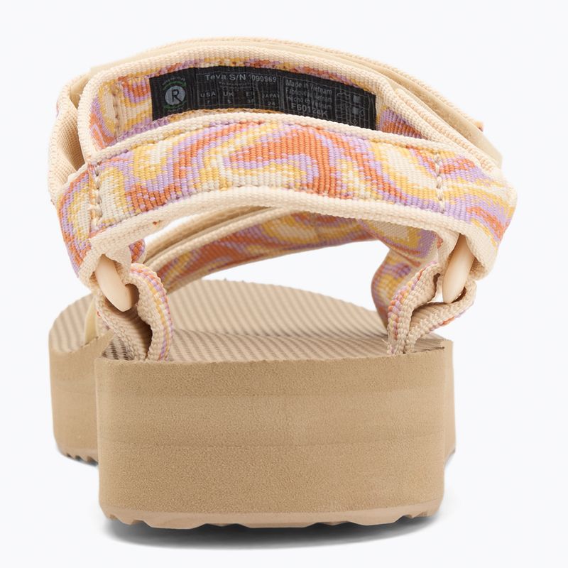 Teva Midform Universal women's sandals neon fade coconut 6