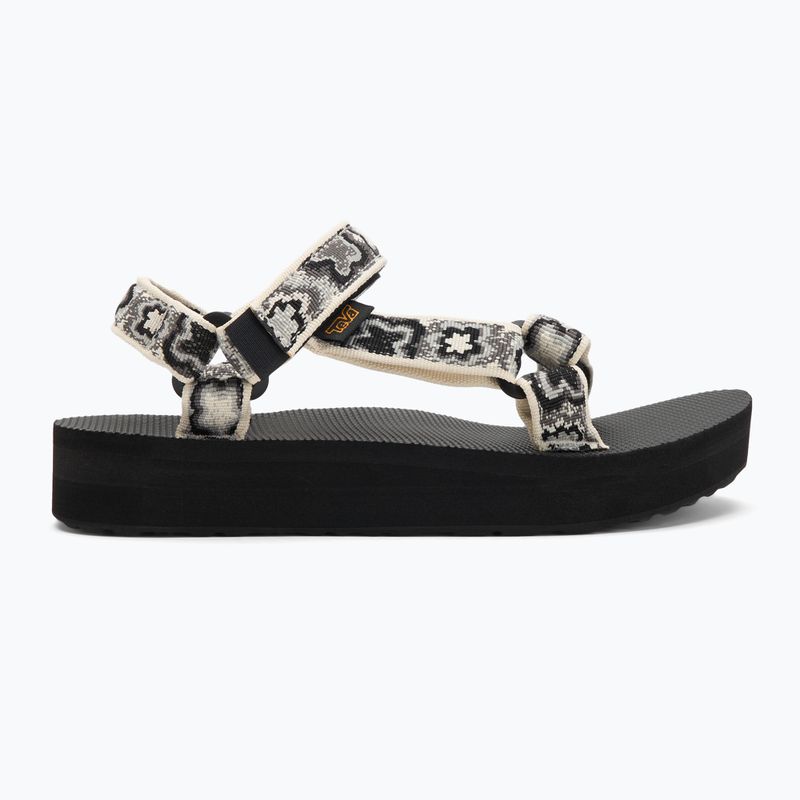 Teva Midform Universal women's sandals neon floral black / white 2