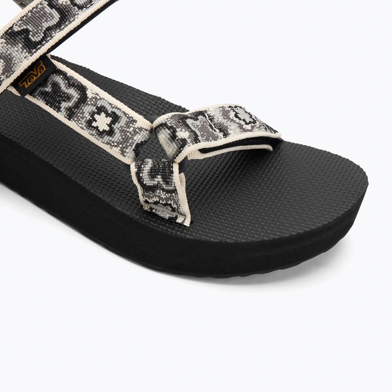 Teva Midform Universal women's sandals neon floral black / white 7