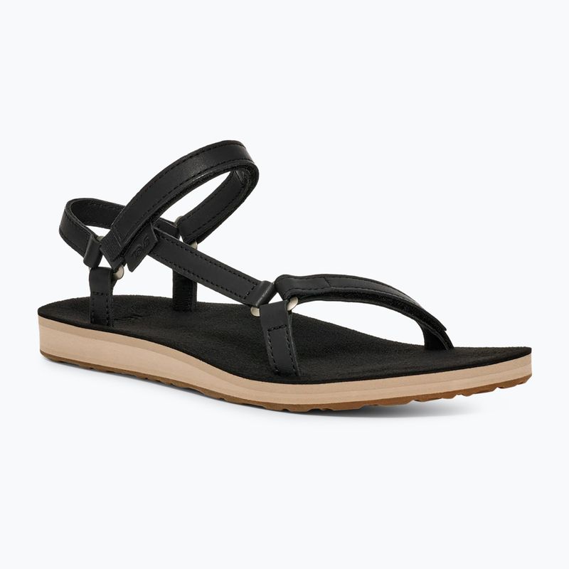 Women's sandals Teva Original Universal Slim Leather black/tan