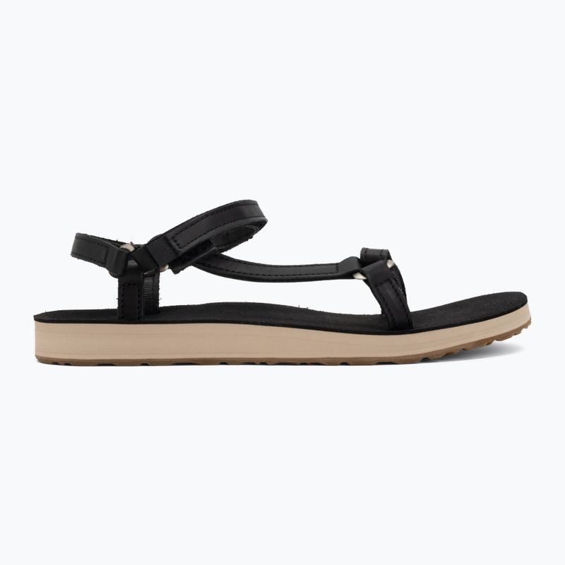 Women's sandals Teva Original Universal Slim Leather black/tan 2