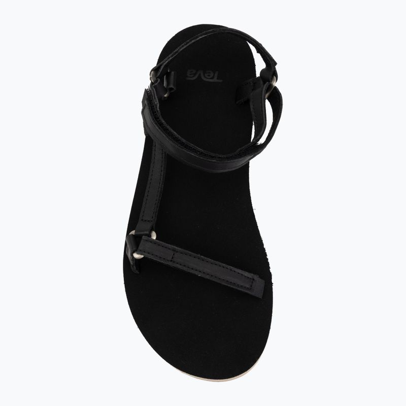Women's sandals Teva Original Universal Slim Leather black/tan 5